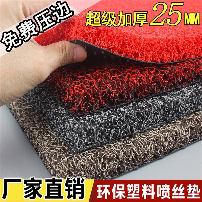 进门垫门口地垫巨厚25MM家用防滑脚大厅入户门塑料丝圈蹭土地毯,居家布艺,地毯,淘宝优惠券,粉丝福利购,淘宝优惠卷