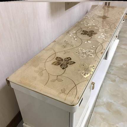 电视柜垫子餐边柜软板塑料pvc透明桌布软玻璃水晶板超薄免洗台面