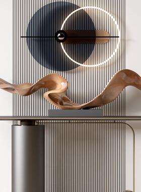 顾DS-900艺象现代术品雕塑抽前台过左道玄关酒店售楼处商业中心装