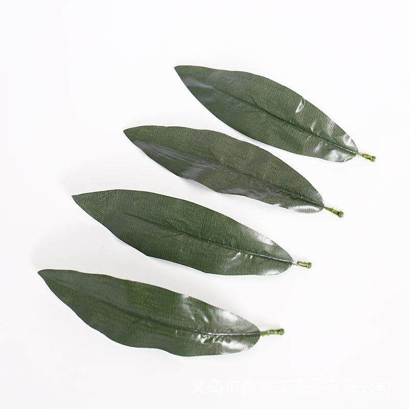 源头叶工厂真真yjxy花子（郁金香叶子）仿供应丝网花仿花叶郁金香