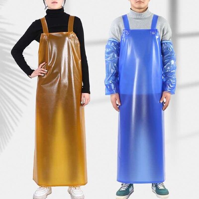 Oil-proof beef tendon apron labor protection work aquatic ki