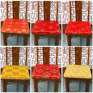 中式家具红木沙发坐垫明清仿古家具餐椅实木圈椅太师椅加厚防滑