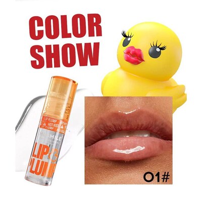 MLSMILE Duck Lip Plump Lip Oil Moisturizing Lip Gloss Mirror