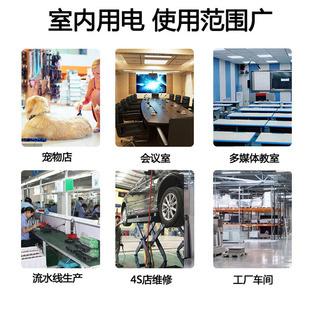 自动伸缩电鼓卷线器收缩排插电线卷线盘回卷插座收线器迷你带地线