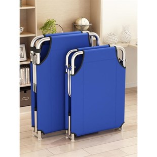 德国品质可躺可坐医院看护床上班族睡觉躺椅拆叠床帆布床一米二宽