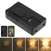 Full Switch Range Inline Control Foot Slide Dimmer