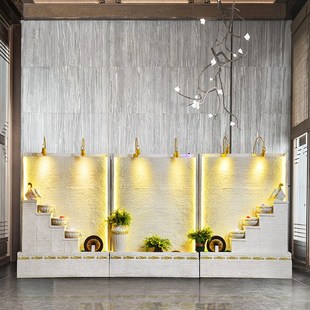 欧式 饰景观摆件 大型假山水幕墙流水屏风隔断新房客厅公司办公室装