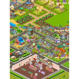 梦想小镇城镇农场无限金币无限绿钞中文安卓手机游戏模拟经营休闲