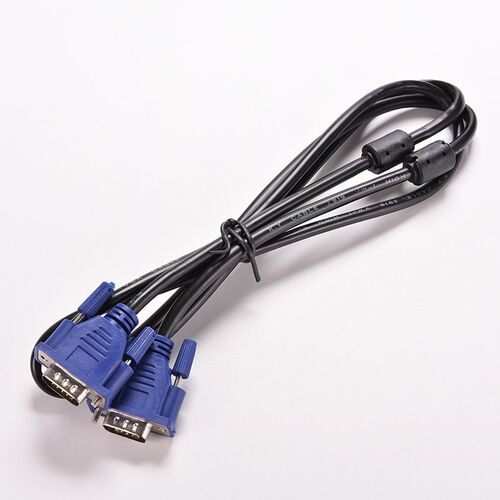1PC Blue 1.5M 5FT 15 PIN VGA HDB15 SUPER VGA SVGA M/M Male
