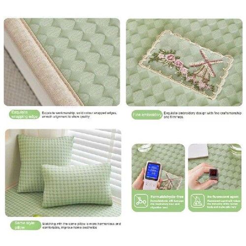 Summer Ice Silk Bay Window Cushion Cooling Gel Non-Slip