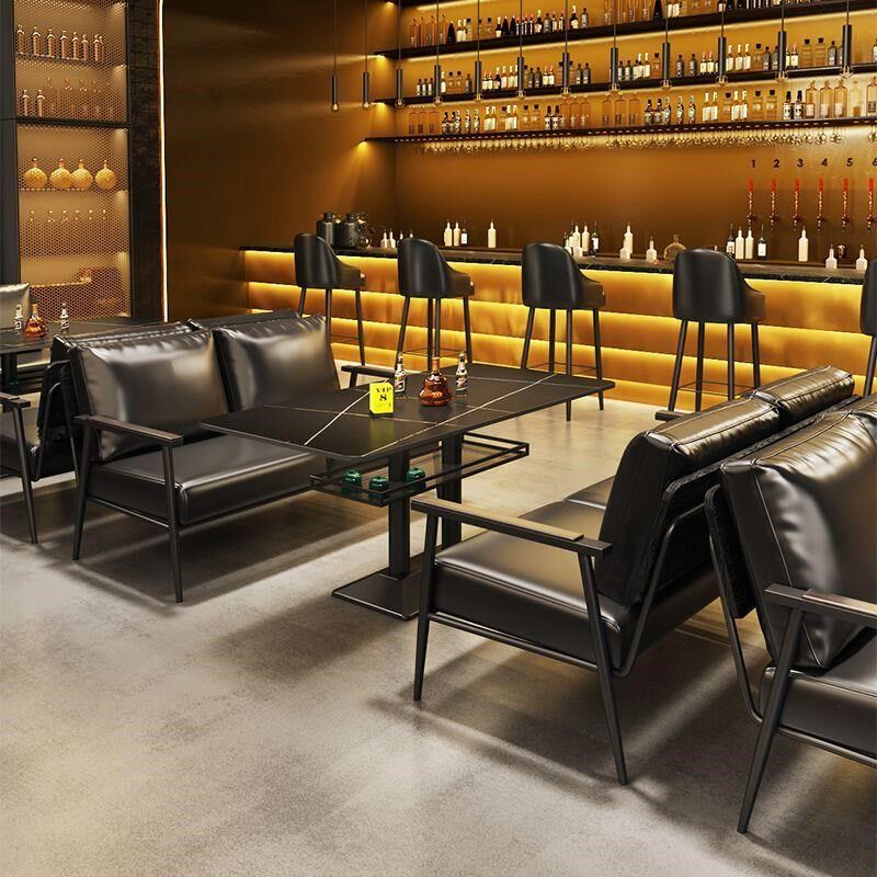 工业风酒吧清吧卡座沙发音乐餐吧西餐厅咖啡厅烧烤店酒馆桌椅,住宅家具,岩板餐桌,淘宝优惠券,粉丝福利购,淘宝优惠卷