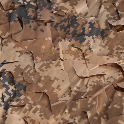 LOOG 1.5*3M Camouflage Nets Fabric only Desert Sand Camo Net
