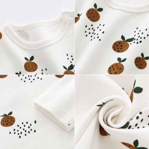 0-3T Newborn Kid Baby Boys Girls Clothes Set Long Sleeve Cot