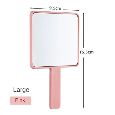 Eyelash Extension Handheld Makeup Mirror Square Makeup Vanit