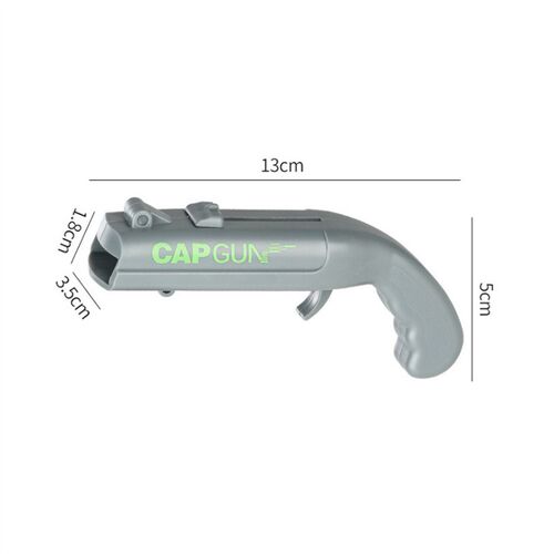 Cap Gun Beer Bottle Opener Flying Cap Launcher Shooter Party