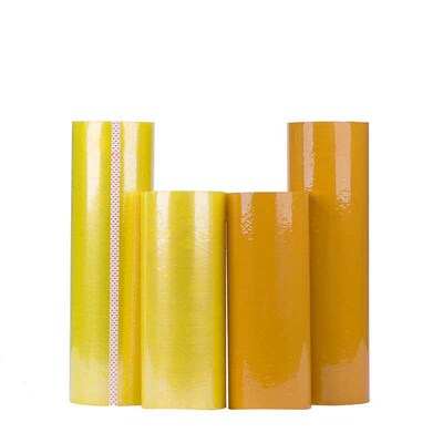 Wide tape large tape 42cm3kg 150 beige transparent tape logi