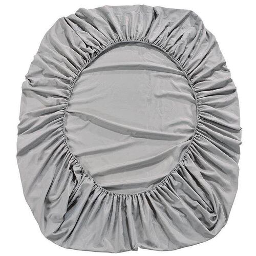 Soft Fitted sheet With Elastic Band solid Bed Sheet Cover-Wr