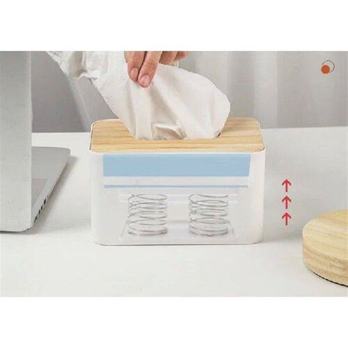 Drawer Bottom Storage Box Daily Paper Towel Box Spring