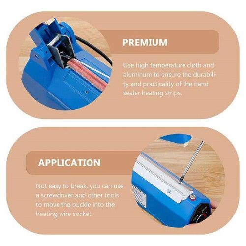4 Pcs Sealing Machine Heating Wire Sealer Strip Wires for