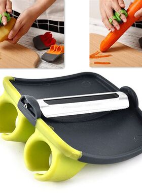 Fruit Peeler Stainless Blade Lemon Grapefruit Fruit Slicer D