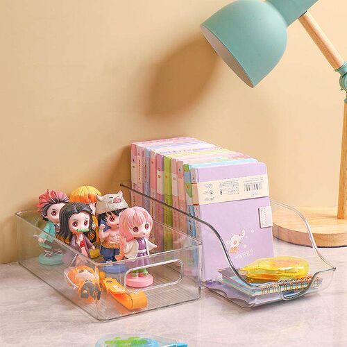 Wholesale multi-layer transparent storage racks for desktop