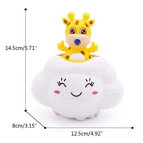 Baby Bathing Accessories Floating Toy Clouds Interactive Sho
