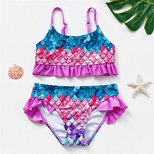3~14Y Teenager Girl's swimwear Two pieces Children's