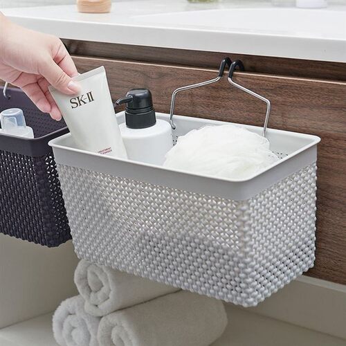 dormitory bedside storage rack bed side shelf storage basket