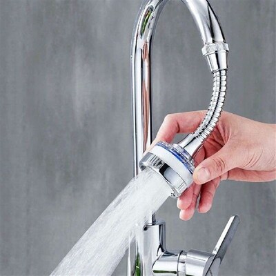 Universal Bath Faucet Connector 360 Degree Rotating Sink