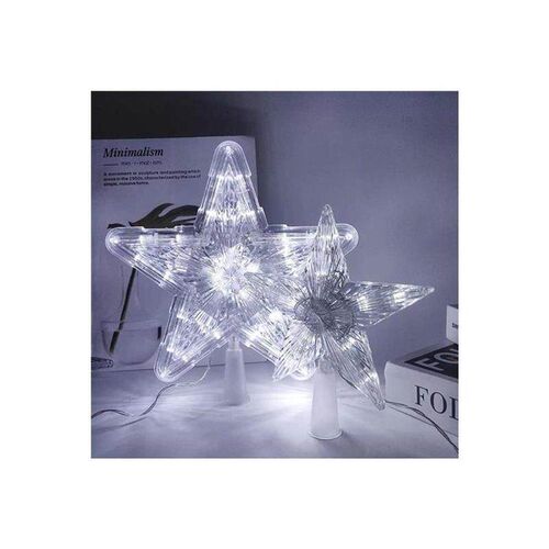 Christmas Tree Topper Star Lights Xmas Tree LED Star Night L