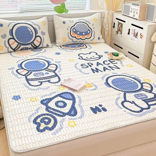 Thailand latex mat three-piece cartoon large version summer