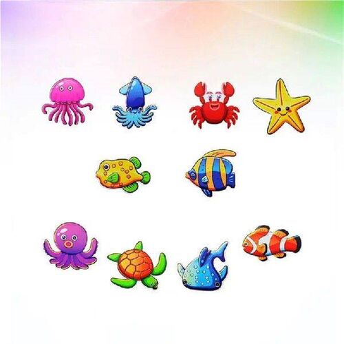Anti Slip Bathtub Stickers Colorful Flower Self-Adhesive