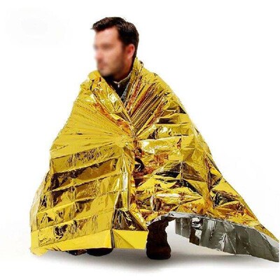 140*210CM Emergency Blanket Low Temperature Rescue First