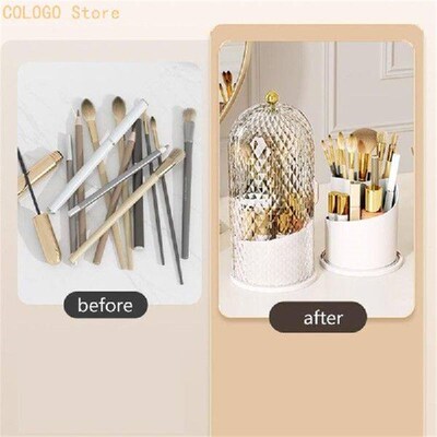 Space Saving Desktop Storage Holder With Compartments and