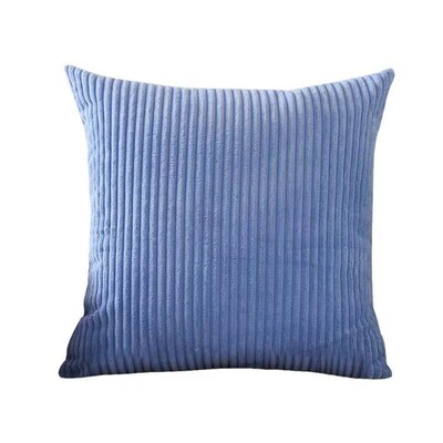 Nordic sofa pillow cushion cover corduroy striped pillowcase