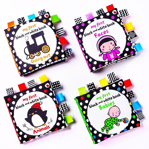 Baby Cloth Book Toys for Babies Kids Toddler 0 6 Months Sens