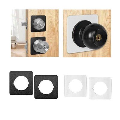 2 Pieces Door Reinforcement Plate Door Lever Plate Ball