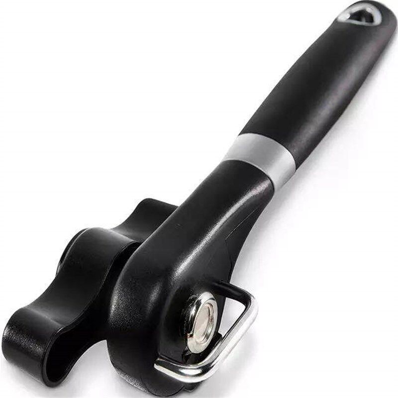 Stainless Steel Manual Can Opener Professional Effortless Op - 实物图