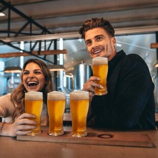 Scheidbare 4 Deel Grote Capaciteit Dikke Bier Mok Glazen Bek
