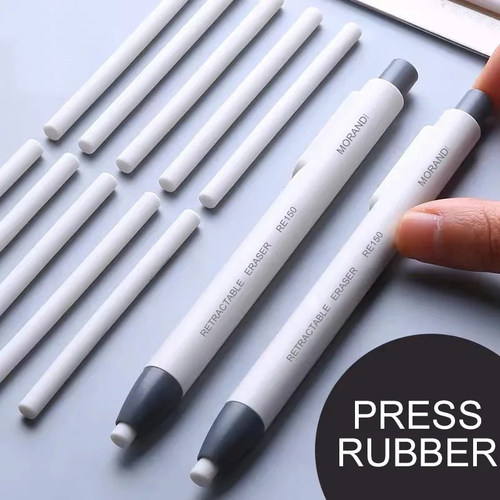 Creative Press Retractable Pencil Eraser Correction Supplies