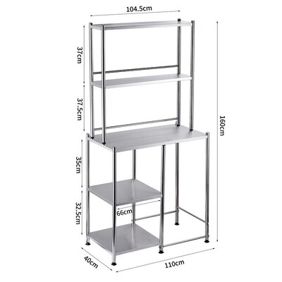 Southeast Asia Kitchen Storage Rack Floor-mounted Gas Stove