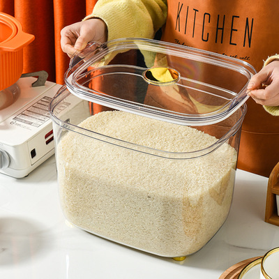 5kg/10kg Grain Rice Storage Container Cereal Dispenser with