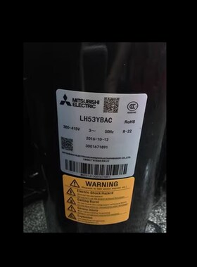 LYBC LYBDC LYBC L3 LH2YBDC三菱3P空调压缩机3V