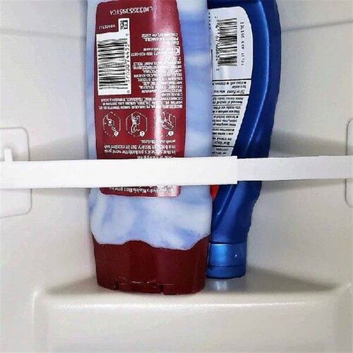 Adjustable RVs Shower Storage Bar Telescopic Bathroom