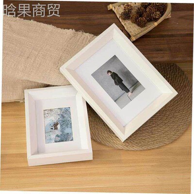 Nordic simple wooden photo frame square picture frames 相框