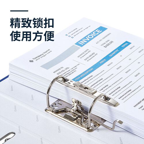 2 ring binder活页夹 a4 3 holes folder夹 looseleaf file文件夹