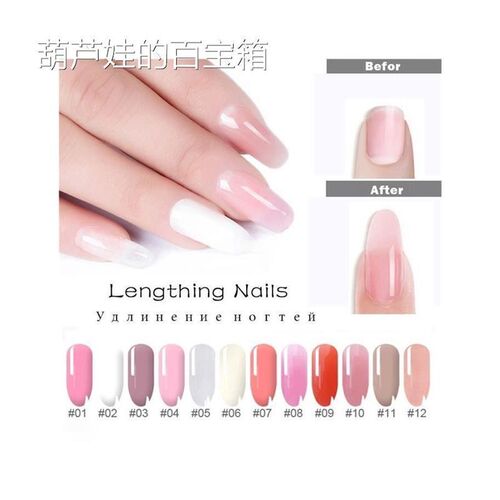 26pcs/kit Nail Extension polygel Set Gel Polish Lamp Nail