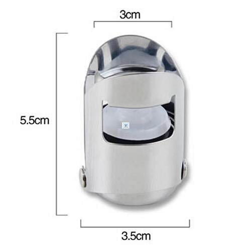 Stainless Steel Champagne Wine Bottle Stopper Portable Seale