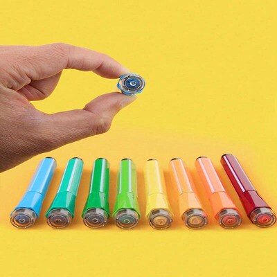 Bview Art 12/24 Colors Washable Watercolor Paint Pens Set No