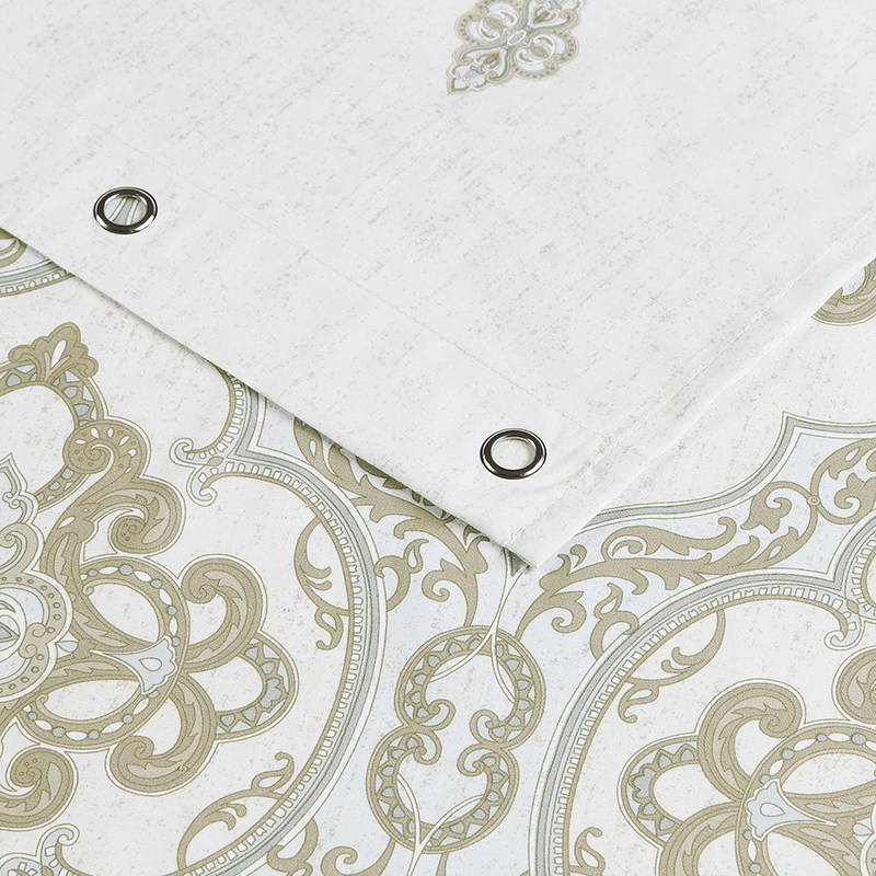 欧式复古高档浴帘防水布涤纶加厚浴室帘防水防霉卫生间隔断帘挂帘,家庭/个人清洁工具,浴帘,淘宝优惠券,粉丝福利购,淘宝优惠卷